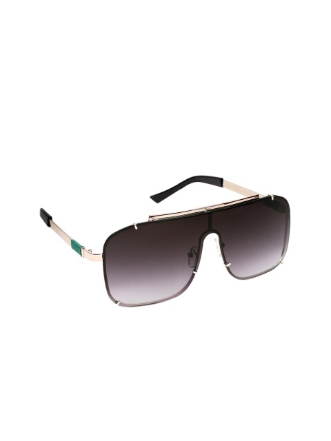 

Get Glamr Unisex UV Protected Oversized Sunglasses SG-UN-MT-325-18, Black