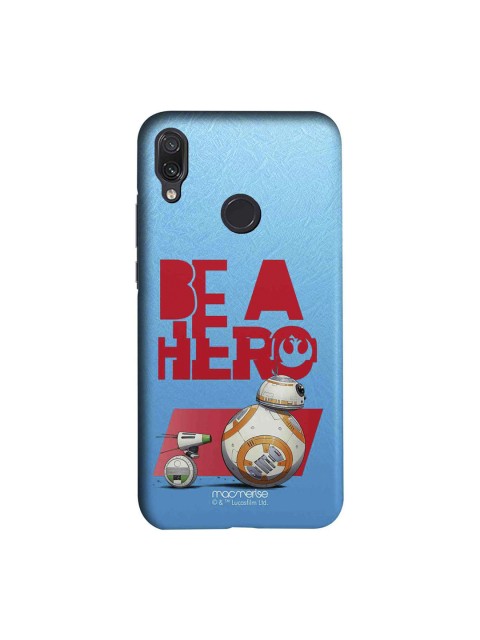 macmerise Blue & Red Star Wars Be A Hero Sublime Xiaomi Redmi Note 7 Pro Back Case