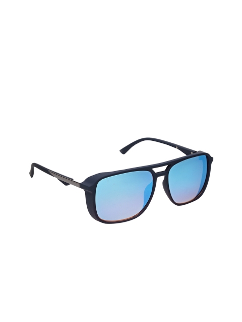 

Get Glamr Unisex UV Protected Wayfarer Sunglasses SG-UN-MT-341-18, Blue