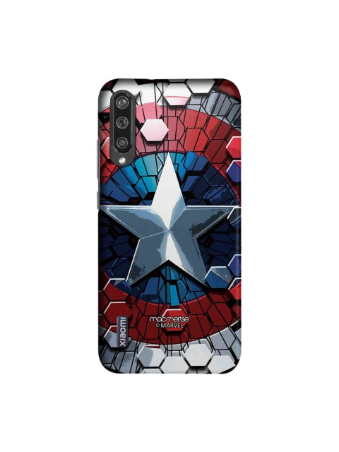 

macmerise Blue & Red Marvel Comics Hex Shield Sublime Xiaomi Mi A3 Back Case