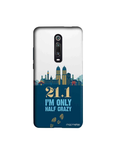 

macmerise Teal Green & White Half Crazy Sublime Xiaomi Redmi K20 Pro Back Cover