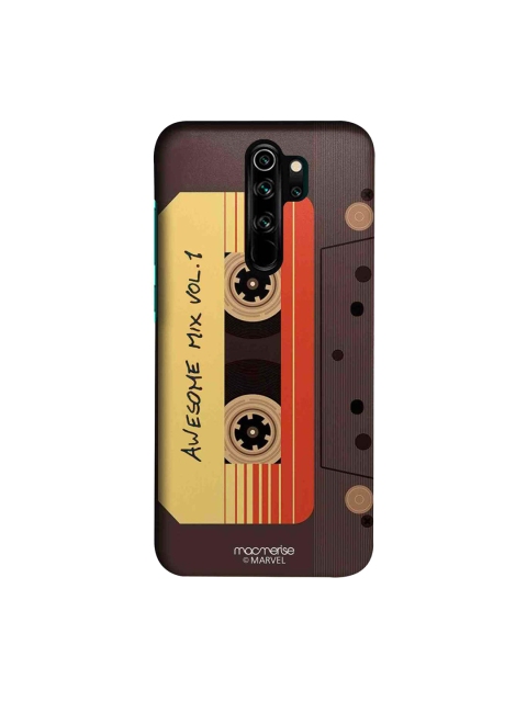 

macmerise Brown & Beige Marvel Comics Awesome Mix Tape Sublime Xiaomi Redmi Note 8 Pro Back Cover