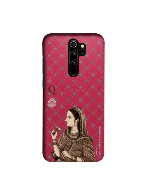 

macmerise Red & Brown India Circus Ban ja Rani Sublime Xiaomi Redmi Note 8 Pro Back Cover
