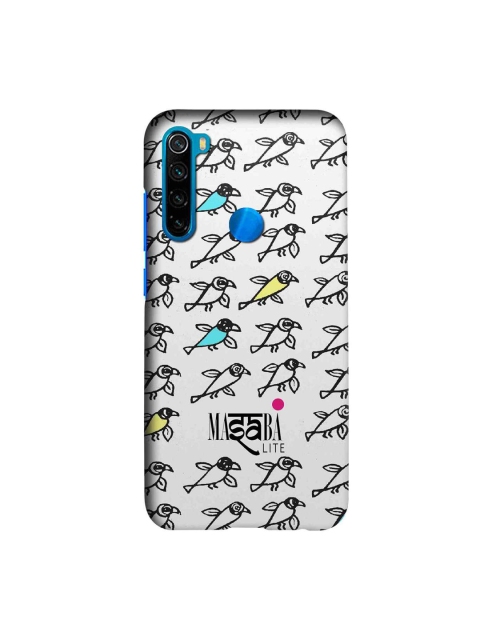 

macmerise Off-White & Black Masaba Bird Print Sublime Xiaomi Redmi Note 8 Back Case