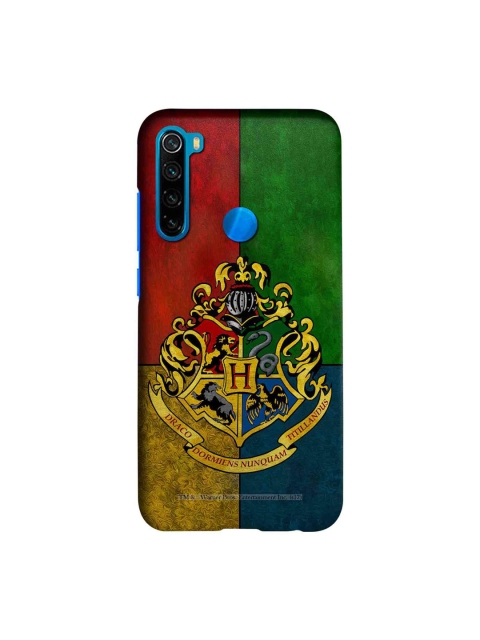 macmerise Yellow & Red Harry Potter Hogwarts Sigil Sublime Xiaomi Redmi Note 8 Back Case