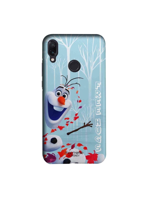 

macmerise Blue & White Disney Olaf Printed Xiaomi Redmi Note 7 Back Case
