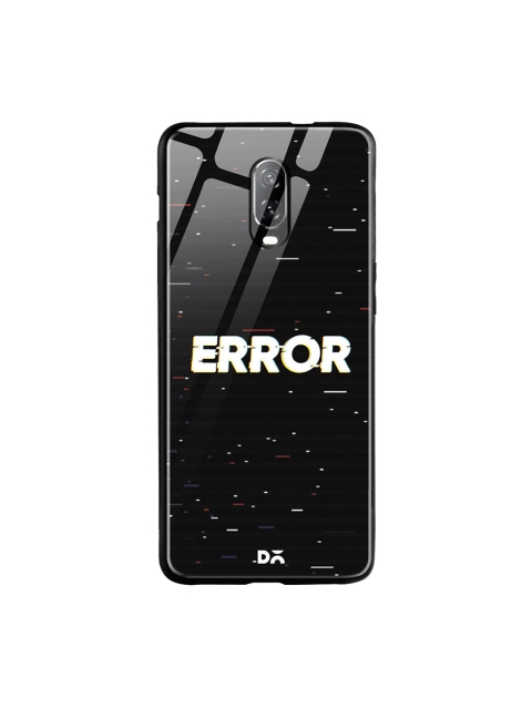 

DailyObjects Black & White System Failure OnePlus 6T Glass Cover