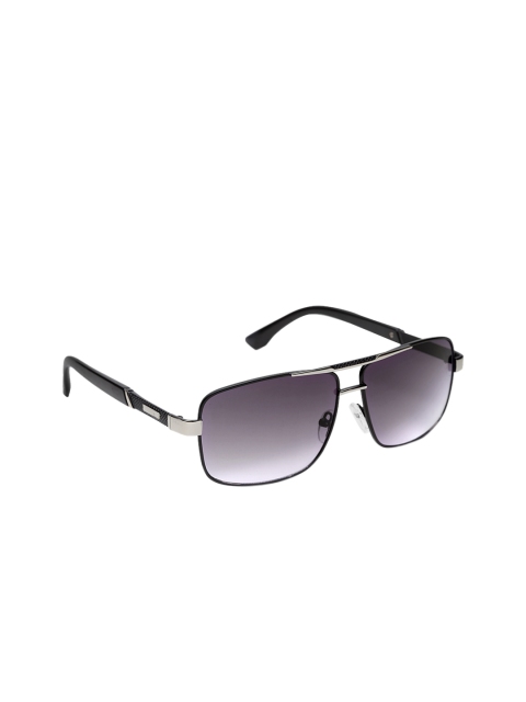 

Get Glamr Unisex UV Protected Rectangle Sunglasses SG-UN-MT-330-18, Purple