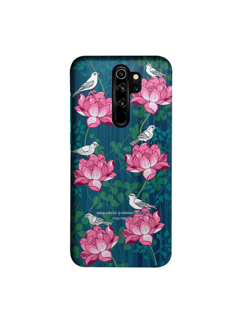 

macmerise Teal Blue & Pink India Circus Desired Awakening Printed Xiaomi Redmi Note 8 Pro Back Case