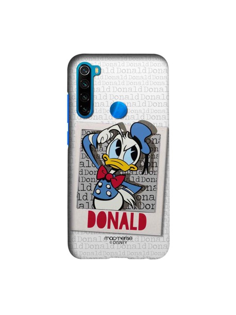

macmerise White & Blue Donald Duck Xiaomi Redmi Note 8 Back Case