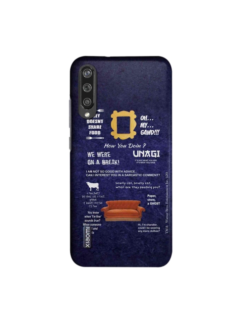 

macmerise Blue & White Friends Essentials Sublime Xiaomi Mi A3 Back Case