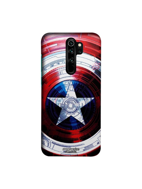 

macmerise Red & Blue Marvel Comics Captains Shield Decoded Sublime Xiaomi Redmi Note 8 Pro Back Case