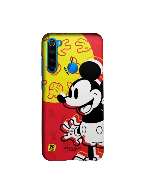 

macmerise Red & Yellow Disney Mickey Sublime Xiaomi Redmi Note 8 Back Case