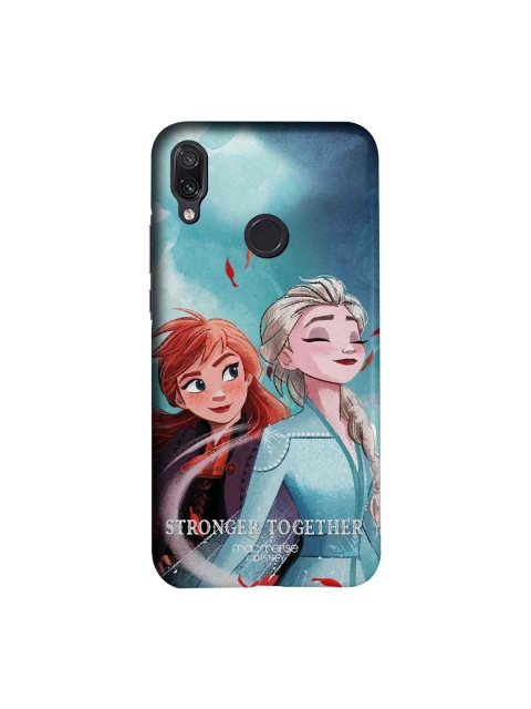 

macmerise Blue & Orange Elsa & Anna Printed Xiaomi Redmi Note 7 Pro Back Case