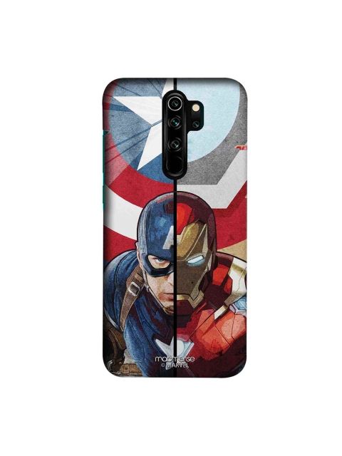 

macmerise Blue & Red Marvel Comics Man Vs Machine Sublime Xiaomi Redmi Note 8 Pro Back Case