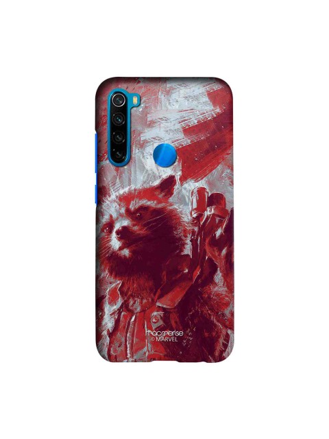 

macmerise Red & Grey Charcoal Art Rocket Sublime Xiaomi Redmi Note 8 Back Cover