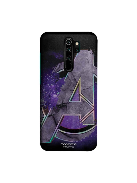 

macmerise Purple & Black Marvel Comics Endgame Logo Sublime Xiaomi Redmi Note 8 Pro Back Case