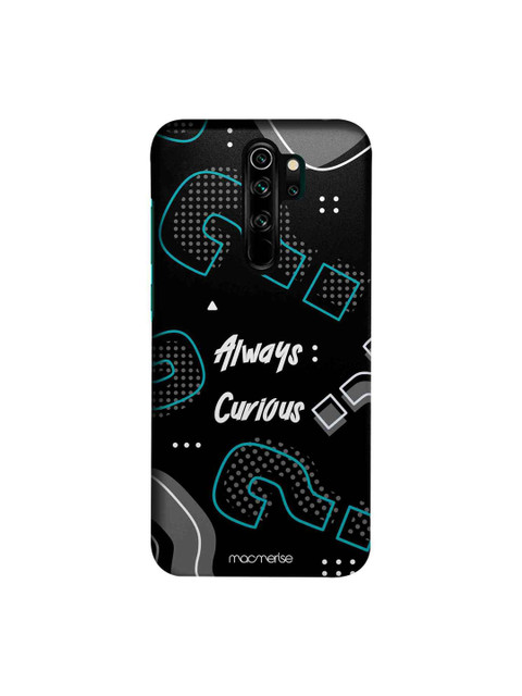 

macmerise Black & Grey Always Curious Sublime Xiaomi Redmi Note 8 Pro Back Cover