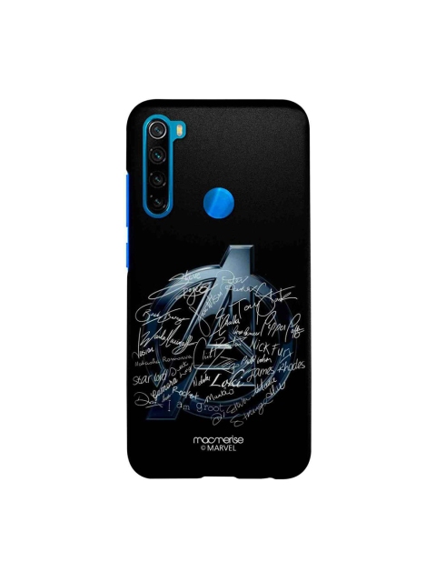 

macmerise Black & White Marvel Comics Avengers Nostalgia Sublime Xiaomi Redmi Note 8 Back Case