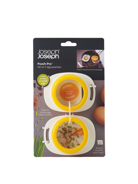 

Joseph Joseph Yellow Set of 2 Egg Poachers