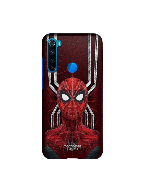 

macmerise Red & White Marvel Comics Spidey Stance Sublime Xiaomi Redmi Note 8 Back Case