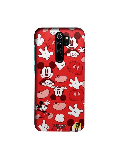 

macmerise Red & Black Disney Mickey Classic Sublime Xiaomi Redmi Note 8 Pro Back Case