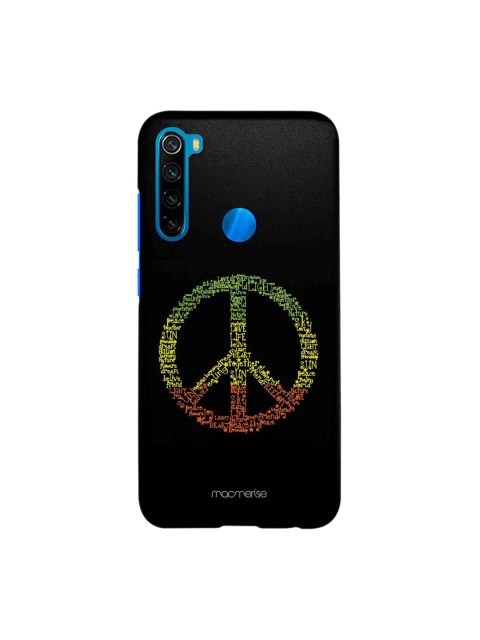 

macmerise Black & Green Symbol Of Peace Xiaomi Redmi Note 8 Back Case