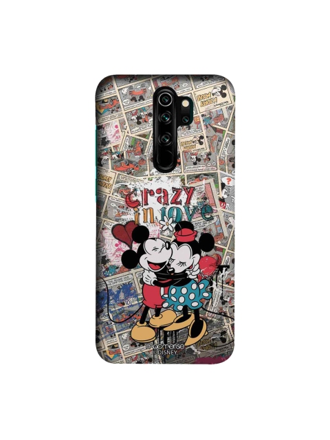 

macmerise Grey & Red Disney Crazy in love Sublime Xiaomi Redmi Note 8 Pro Back Case
