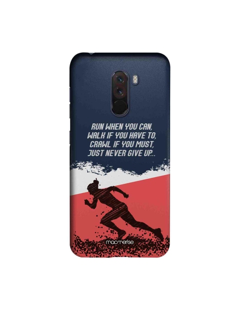 

macmerise Blue & Pink Running Motivation Sublime Xiaomi Mi A3 Back Case
