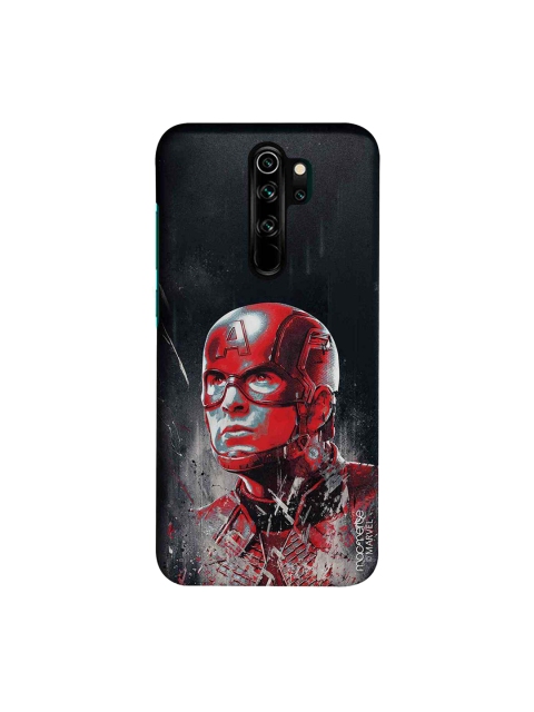 

macmerise Black & Red Marvel Captain America Sublime Xiaomi Redmi Note 8 Pro Back Case