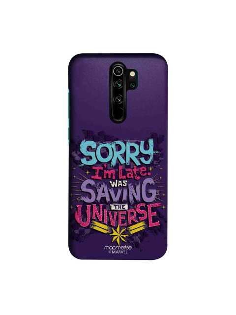 

macmerise Purple & Pink Marvel Comics Saving The Universe Sublime Xiaomi Redmi Note 8 Pro Back Case