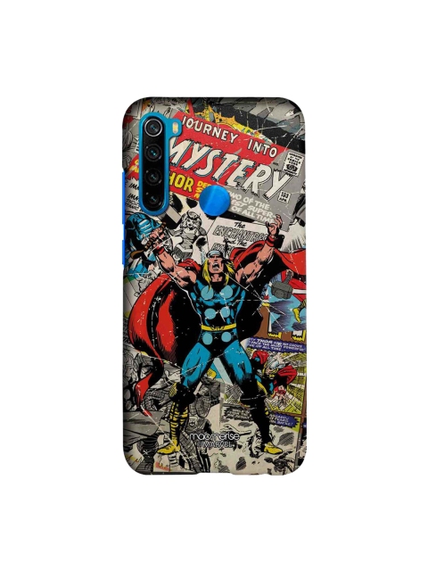 

macmerise Grey & Red Marvel Comics Thor Sublime Xiaomi Redmi Note 8 Back Case