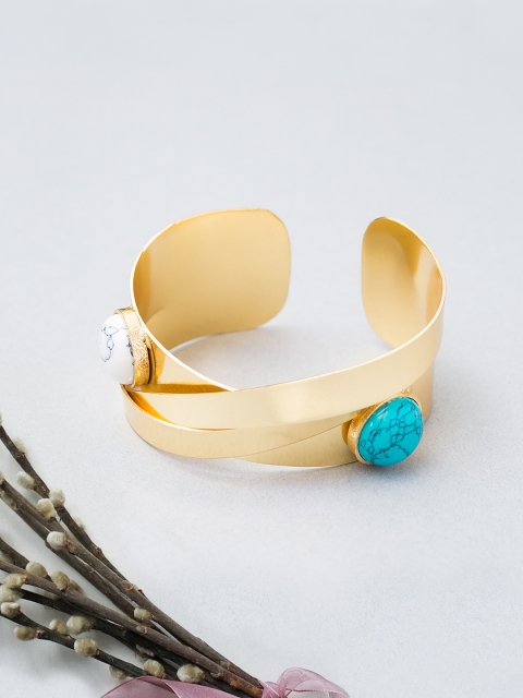 

Golden Peacock Gold Plated Antique Bracelet