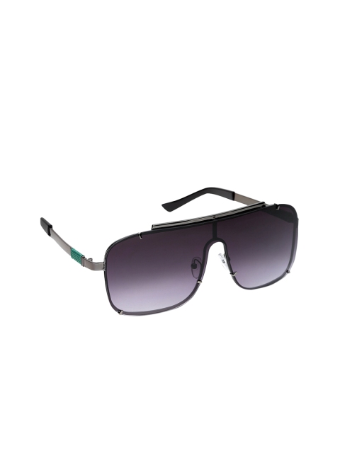 

Get Glamr Unisex UV Protected Oversized Sunglasses SG-UN-MT-323-18, Black