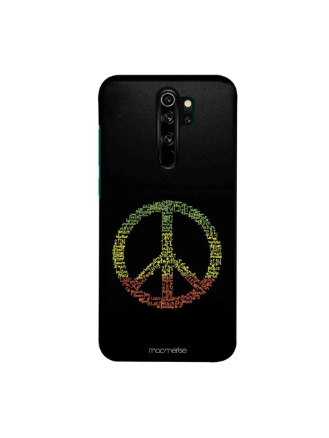 

macmerise Black & Green Symbol Of Peace Sublime Xiaomi Redmi Note 8 Pro Back Cover
