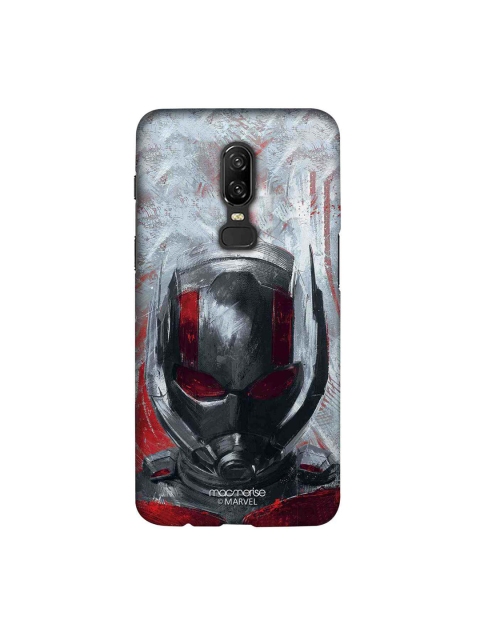 

macmerise Grey & Red Marvel Comics Charcoal Grey Art Antman Sublime OnePlus 6 Back Case