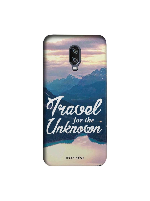 

macmerise Blue & Beige Travel For The Unknown Sublime OnePlus 6T Back Cover