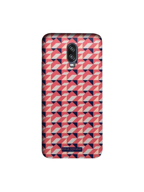 

macmerise Red & Blue Payal Singhal Coral Vy Sublime OnePlus 6T Back Cover
