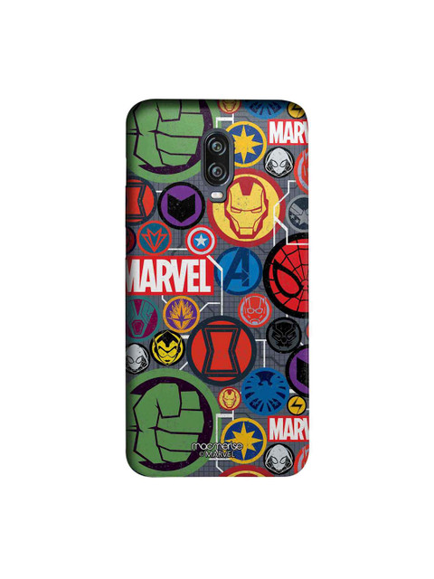 

macmerise Green & Blue Marvel Iconic Mashup Sublime OnePlus 6T Mobile Case