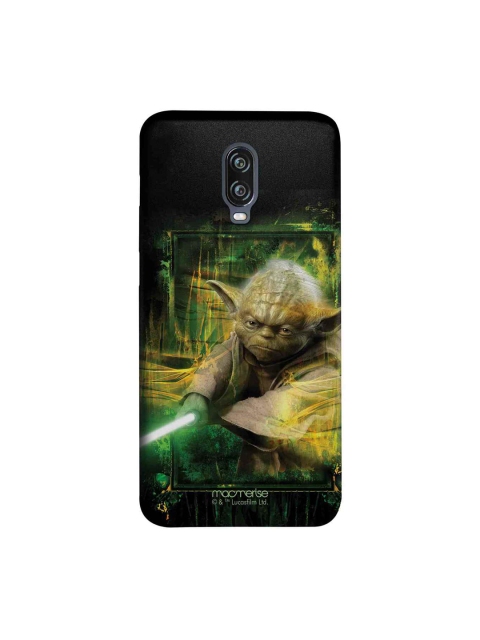 

macmerise Black & Green Star Wars Furious Yoda Sublime OnePlus 6T Back Case