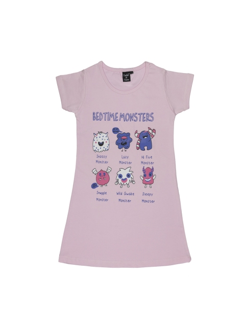 

Todd N Teen Pink Printed Nightdress