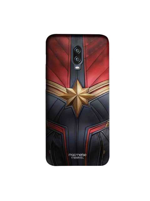 

macmerise Black & Red Marvel Comics Suit Up Captain Marvel Sublime OnePlus 6T Back Case