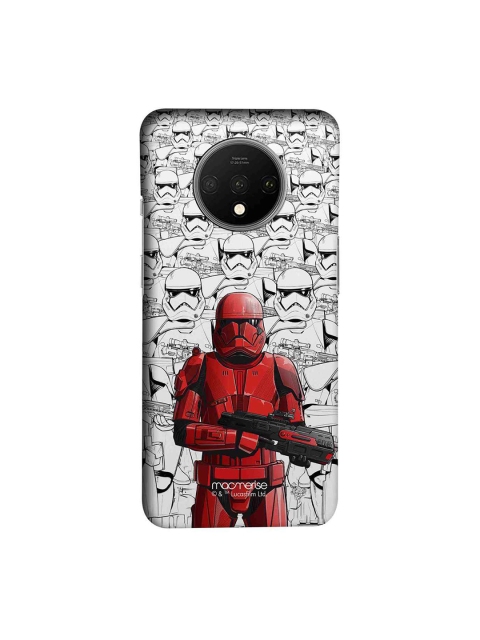 

macmerise Black & Red Star Wars Sith Troopers Sublime OnePlus 7T Back Cover, White