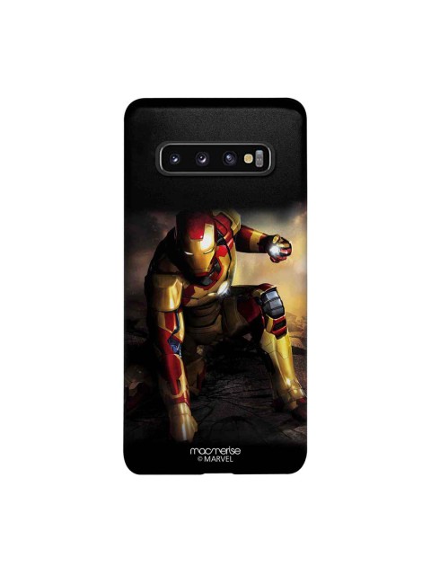 

macmerise Black & Red Marvel Comics Mark 42 Sublime Samsung Galaxy S10 Back Case