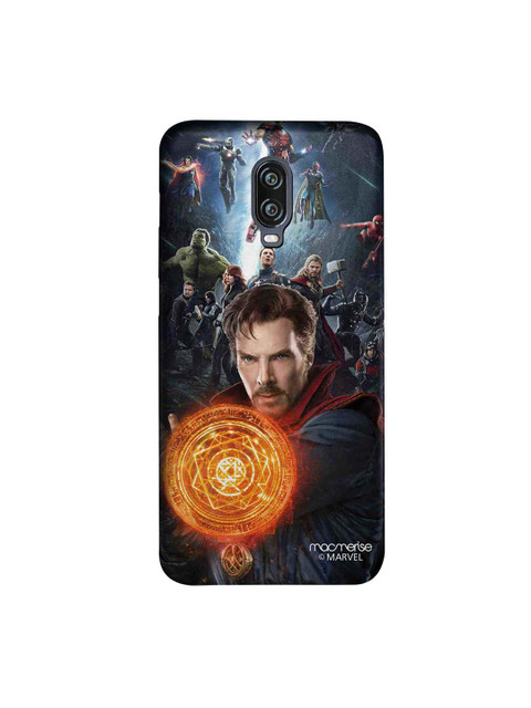 

macmerise Blue & Yellow Marvel Comics Doctor Strange Universe Sublime OnePlus 6T Back Case