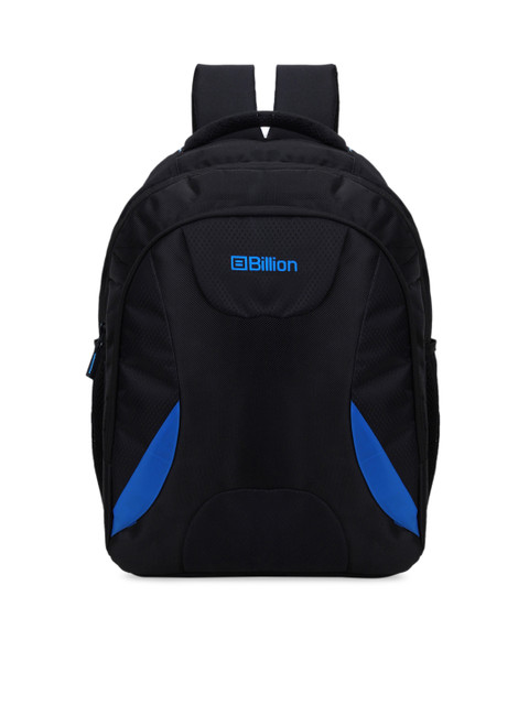 

Billion Unisex Black Solid 18 inch Laptop Bag