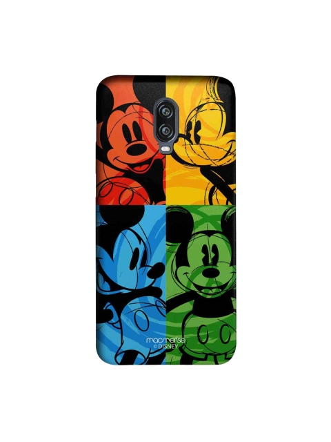 

macmerise Black & Yellow Disney Shades Of Mickey Sublime OnePlus 6T Back Case