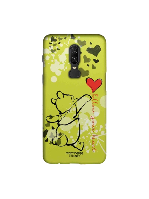 

macmerise Lime Green & Black Disney Follow Your Heart Sublime OnePlus 6 Back Case
