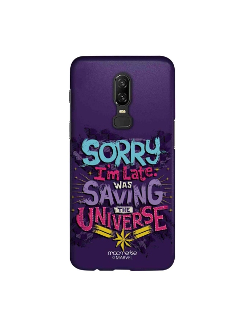 

macmerise Purple & Pink Marvel Comics Saving The Universe Sublime OnePlus 6 Back Case