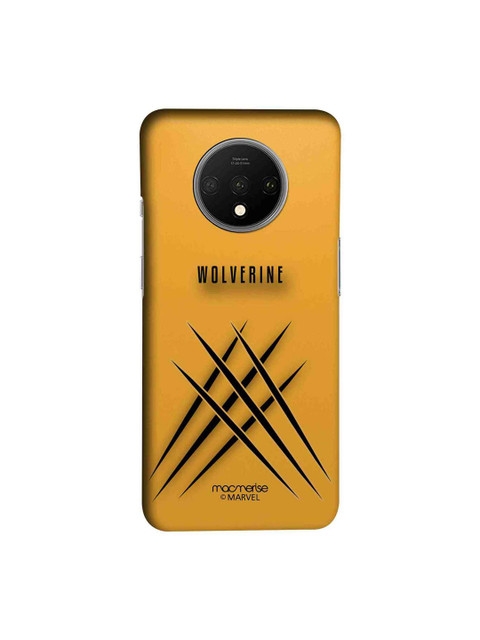 

macmerise Yellow & Black Marvel ComicsMinimalistic Wolverine Sublime OnePlus 7T Back Cover